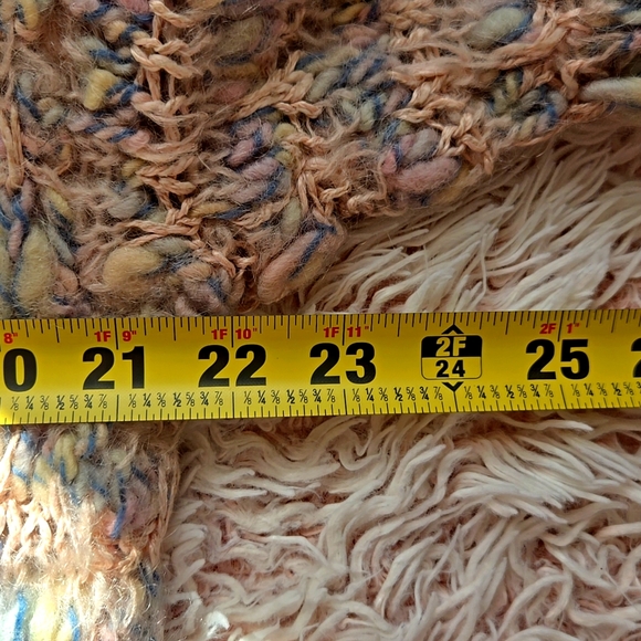 🍭VTG mohair chunky knit sweater - Picture 6 of 7